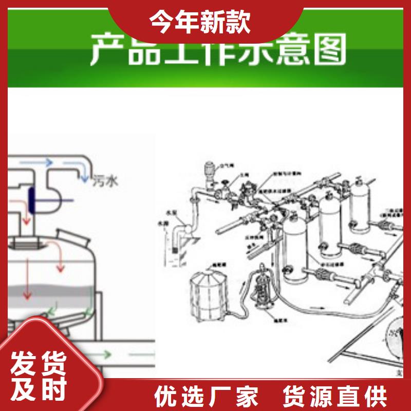 浅层砂过滤器螺旋微泡除污器产地采购