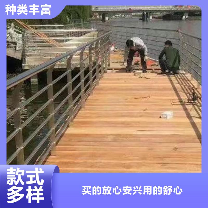 防撞护栏不锈钢复合管栏杆质检合格出厂