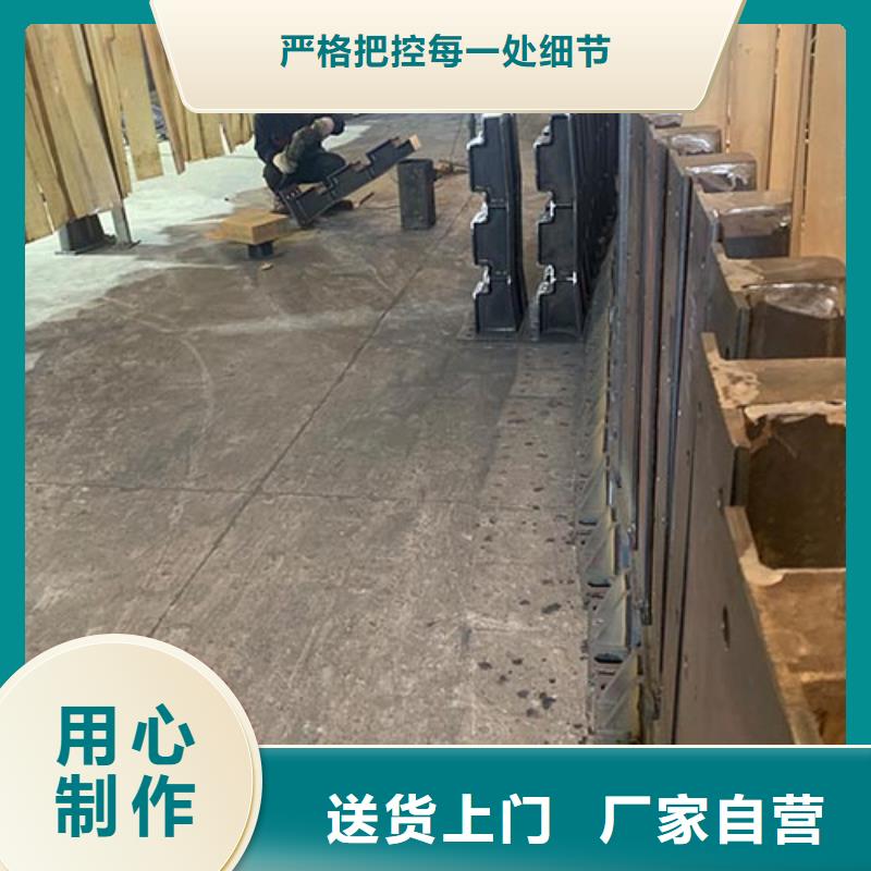 【人行道栏杆】灯光防撞护栏加工定制