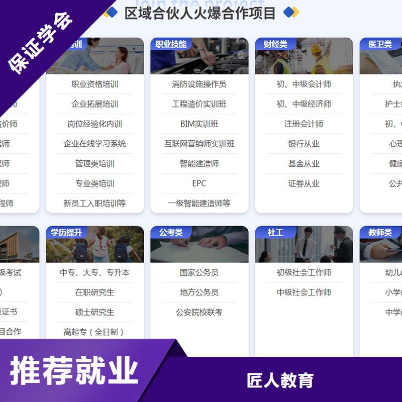 经济师二建培训专业齐全