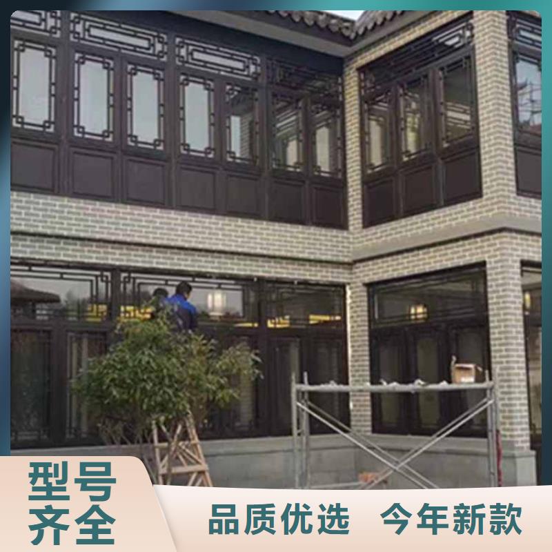 【古建亭廊,铝合金仿古建筑材料设计合理】