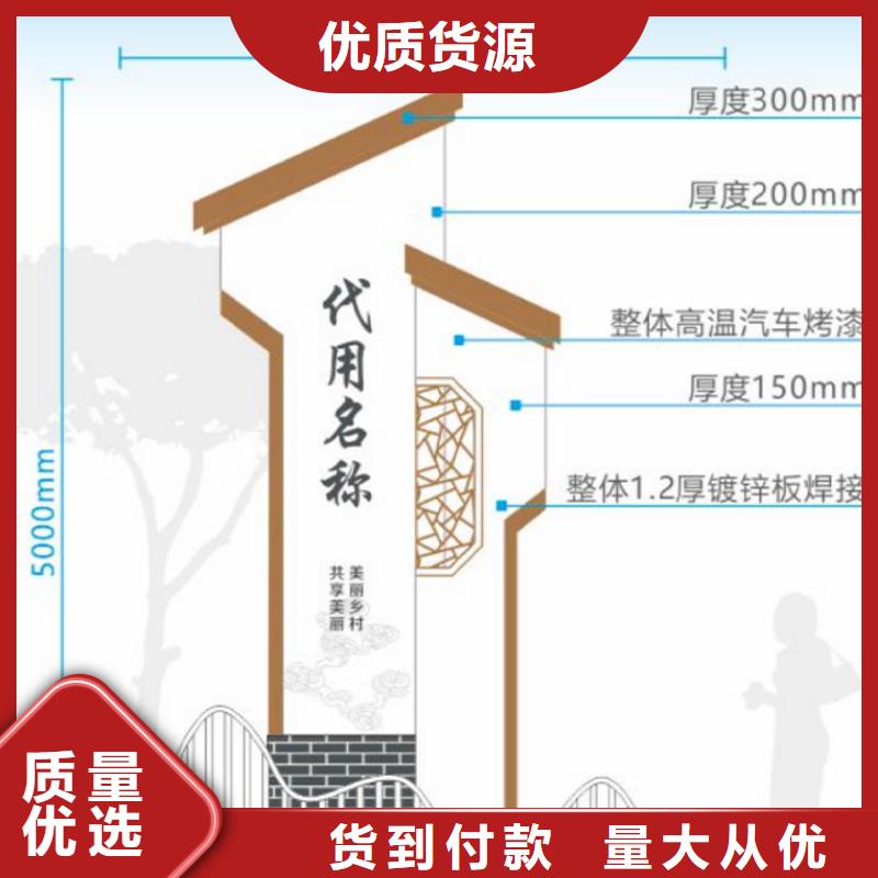 美丽乡村入口标识牌货源充足